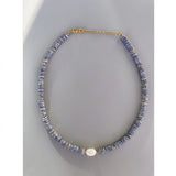 Freshwater Pearl Necklace 14K Filling Stainless Steel Buckle