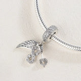 925 Silver Love Arrow Pendant Charm for Bracelets DIY Jewelry Making