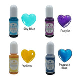 UV Resin Colorant Pigment 0.35oz - Floral Coloring Essence 24 Colors