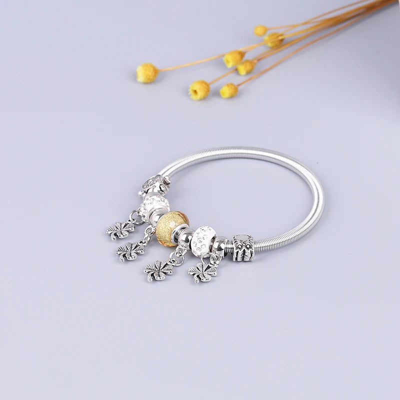 2022 Handmade Ladies Personality Bracelet Mixed Healing Crystal Hallyu