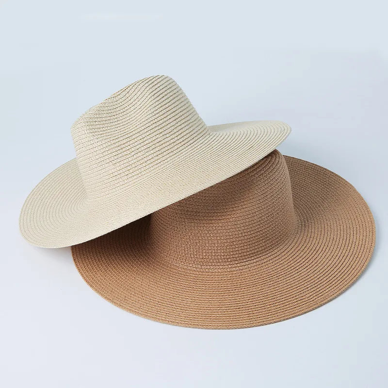 2022 Seaside Big Brim Straw Hat Female Beach Sun Hat