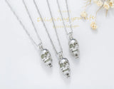 2022 Luminous Stone Halloween Skull Necklace