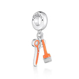 Pet Scissors Horse Kangaroo Bead 925 Silver Charms DIY Jewelry