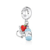 Pet Scissors Horse Kangaroo Bead 925 Silver Charms DIY Jewelry