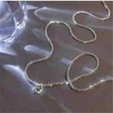 2022 Starry Choker Necklace Women Wedding Clavicle Chain Jewelry