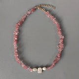 2022 Natural Stone Choker Bohemian Style Pearl Pendant Jewelry