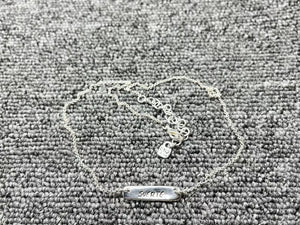 Lucky Necklace 925 Silver Nameplate Holiday Gift
