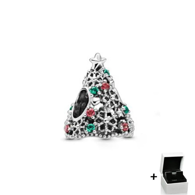 925 Sterling Silver Winter Charm for DIY Bracelet Jewelry