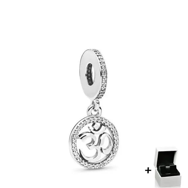 925 Silver 30 Yr Old Alphanumeric Pendant DIY Bracelet Women's Jewelry