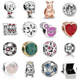 925 Silver Kangaroo Bee Charm for DIY Bracelet Jewelry