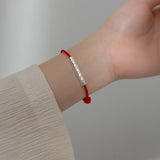 Red Rope Bracelet Charm Jewelry for Women Men