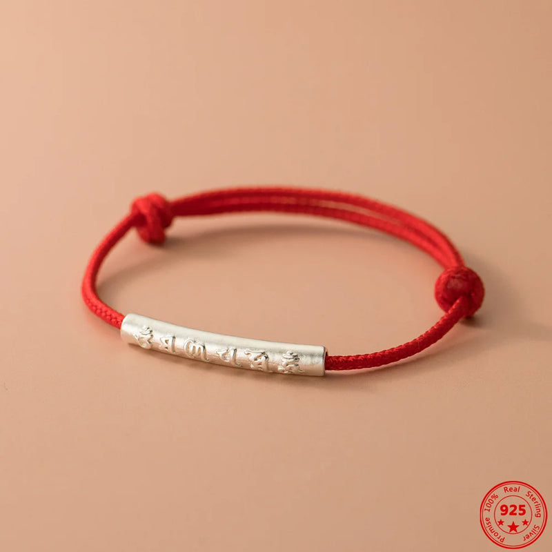 Red Rope Bracelet Charm Jewelry for Women Men