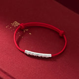 Red Rope Bracelet Charm Jewelry for Women Men