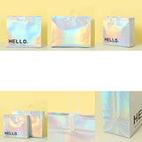 10Pcs/Lot Foldable Non-woven Fabric Tote Bag