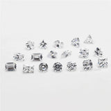 5A CZ Cubic Zirconia Stone 18 Shape Jewelry DIY Materials Set
