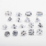 5A CZ Cubic Zirconia Stone 18 Shape Jewelry DIY Materials Set