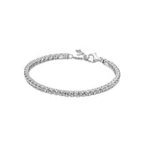 925 Silver Charms Bracelet Women Jewelry Gift