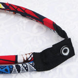 African Ankara Knot Necklace Multistrand Tribal Chunky Jewelry WYA071