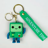 Adventure Keychain Finn Jack Doll Pendant Key Chain Funny Jewelry Kids Gift
