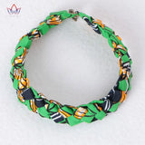 Ankara Necklace African Print Tribal Jewellery WYB151