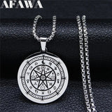 7 Pointed Star Stainless Steel Necklaces