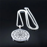 7 Pointed Star Stainless Steel Necklaces
