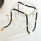 Baroque Freshwater Pearl Necklace, Geometric Crystal Collarbone Necklace
