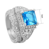 Zircon Lady Finger Rings Jewelry for Women Wedding