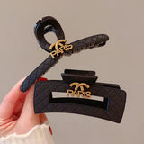Square Geometry Hair Clips Women Hair Claw Elegance Headdress Accessoires
