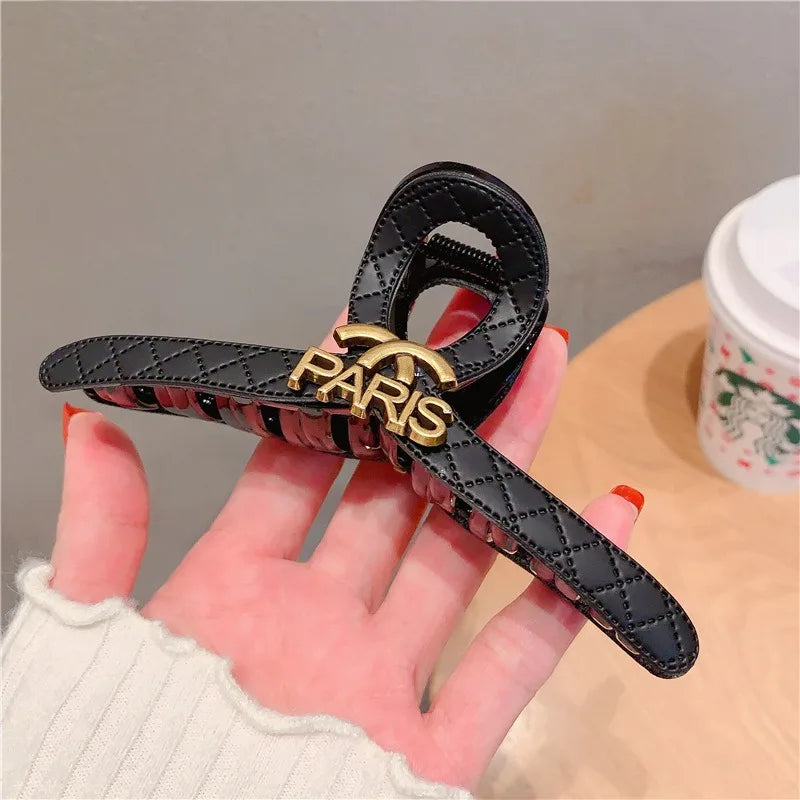 Square Geometry Hair Clips Women Hair Claw Elegance Headdress Accessoires