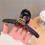 Square Geometry Hair Clips Women Hair Claw Elegance Headdress Accessoires