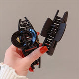 Square Geometry Hair Clips Women Hair Claw Elegance Headdress Accessoires