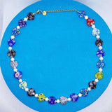 Bohemia Nature Pearl Necklace Women Heart Beads Choker Necklace