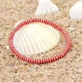 Bohemia Polymer Clay Circles Bracelet Chain