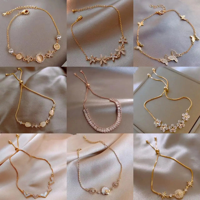 Personality Jewelry Ins Niche Net Celebrity Bracelet Female Version