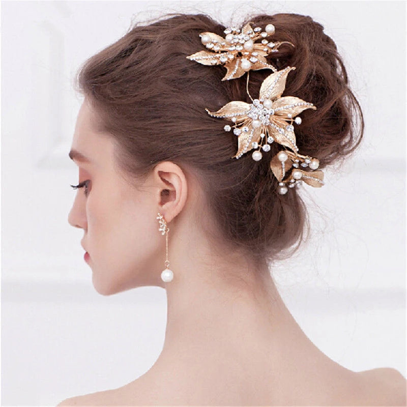 Bridal Soft Headbands Baroque Strip Headdress Vintage Bride Wedding Accessories