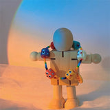 Funny Small Monster Bracelet Diy Elastic Rope Woven Bead Bracelet