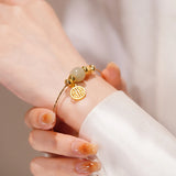 Charm Boutique Nephrite Jade Bracelet for Women