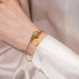 Charm Boutique Nephrite Jade Bracelet for Women