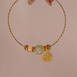 Charm Boutique Nephrite Jade Bracelet for Women