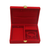 Chinese Dragon Phoenix Jewelry Box Organizer Vintage Display Case