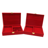 Chinese Dragon Phoenix Jewelry Box Organizer Vintage Display Case