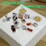Chinese Style 925 Silver Rabbit Ingot Necklace Set Women Jewelry