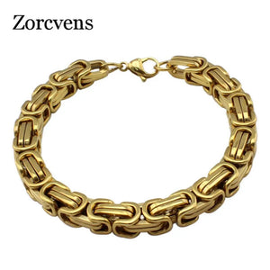 Classic Punk Stainless Steel Bracelet for Mens
