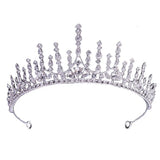 Crystal Bridal Tiara Crown Bride Headband Prom Hair Ornaments