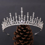 Crystal Bridal Tiara Crown Bride Headband Prom Hair Ornaments