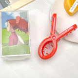 Arrietty Cosplay Shark Hair Clip Red Ponytail Hairpin Claw Headwear Gift