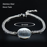 Stainless Steel Chain Bracelet Men Silver Bangles Jewelry B2035-2S01