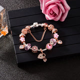 Daisy Flower Bracelet Bead Jewelry for Women