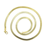 925 Silver Charm Snake Bone Chain Necklace for Women